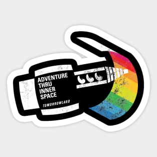 Adventure Thru Inner Space Vintage Sticker